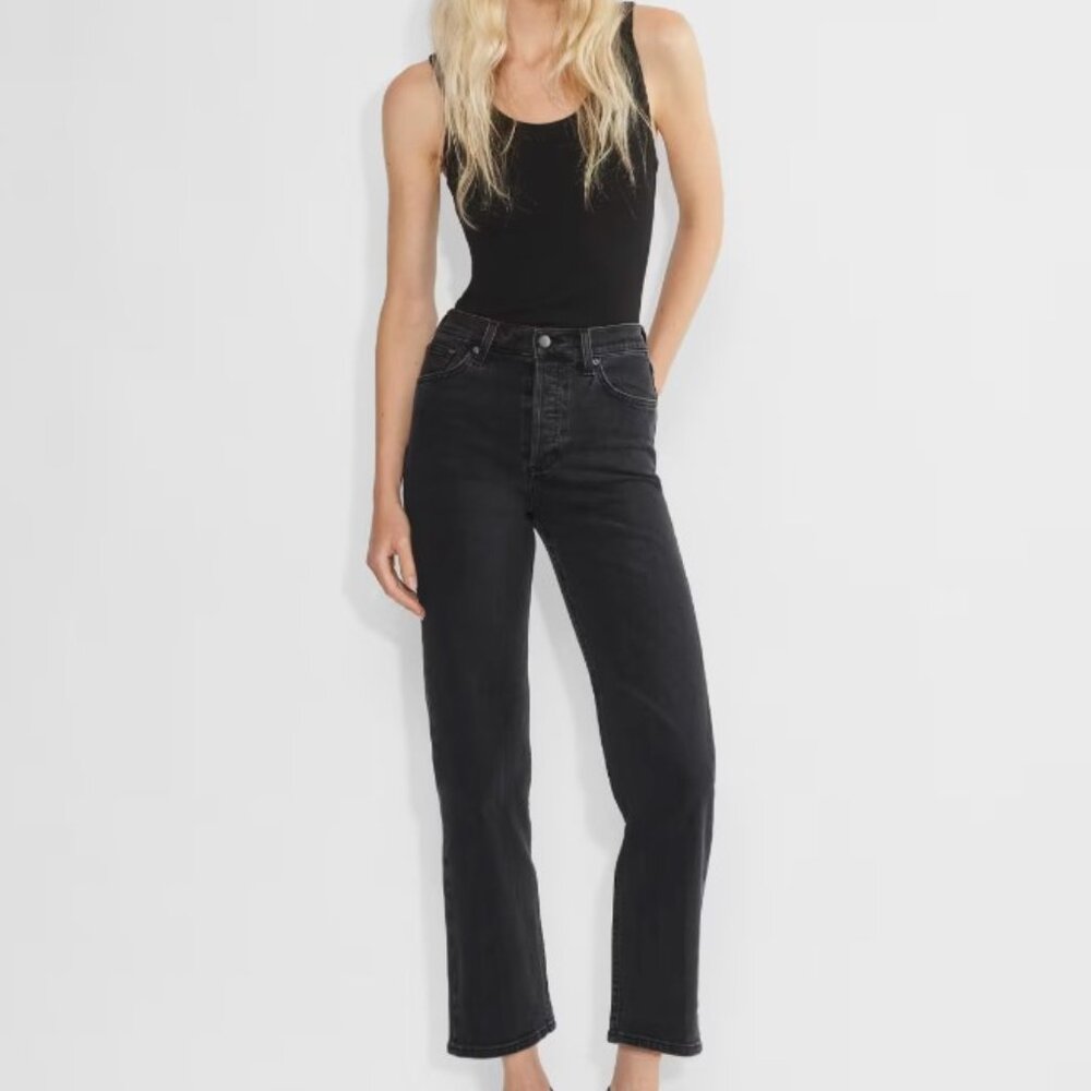 Aritzia Denim Forum Arlo High Rise Straight 28L Jeans size 25